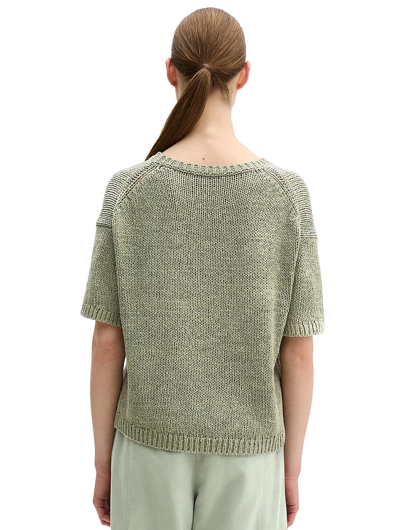 Marc O'Polo - PULLOVER SHORT SLEEVE - sviitrid - fresh sage - 2
