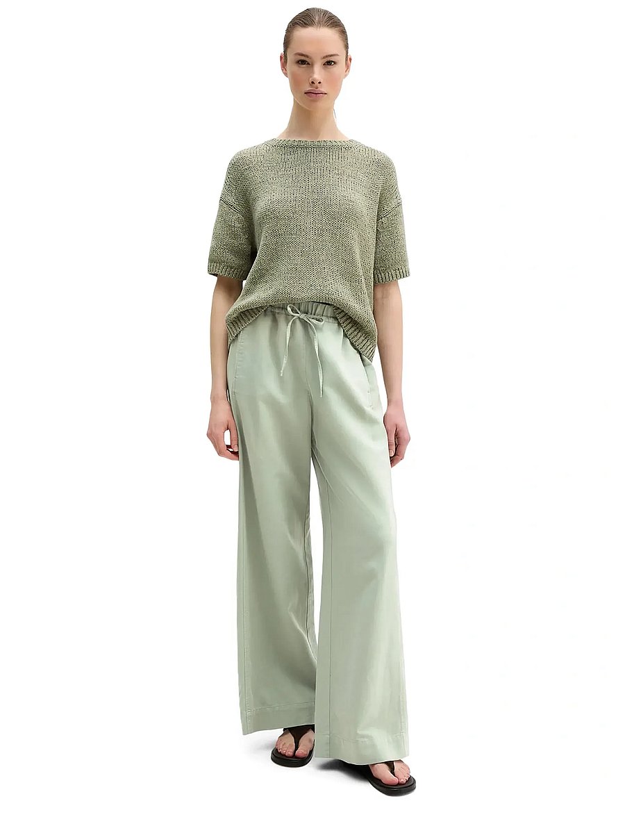 Marc O'Polo - PULLOVER SHORT SLEEVE - pullover - fresh sage - 4