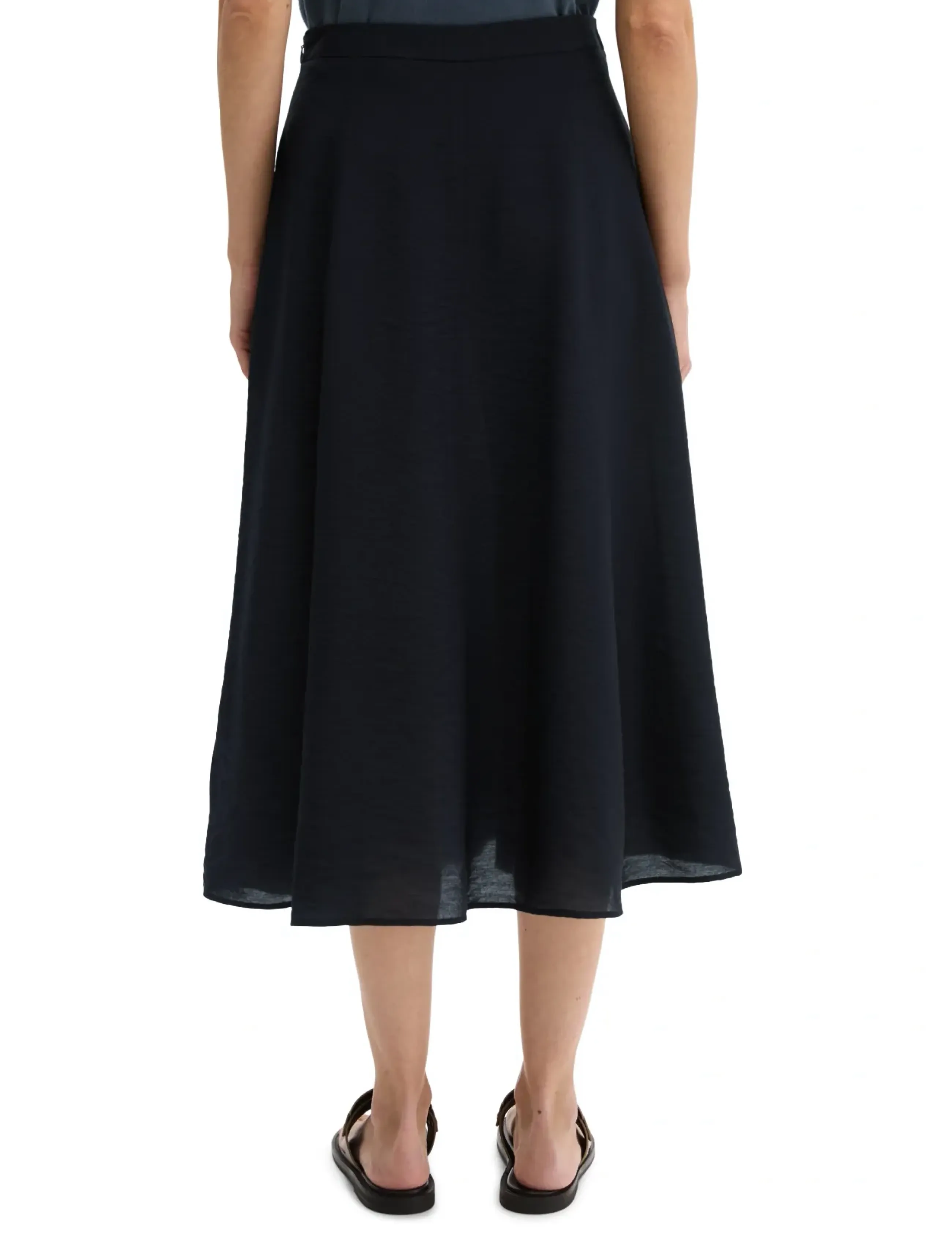 Marc O'Polo - WOVEN SKIRTS - midi nederdele - deep night blue - 2