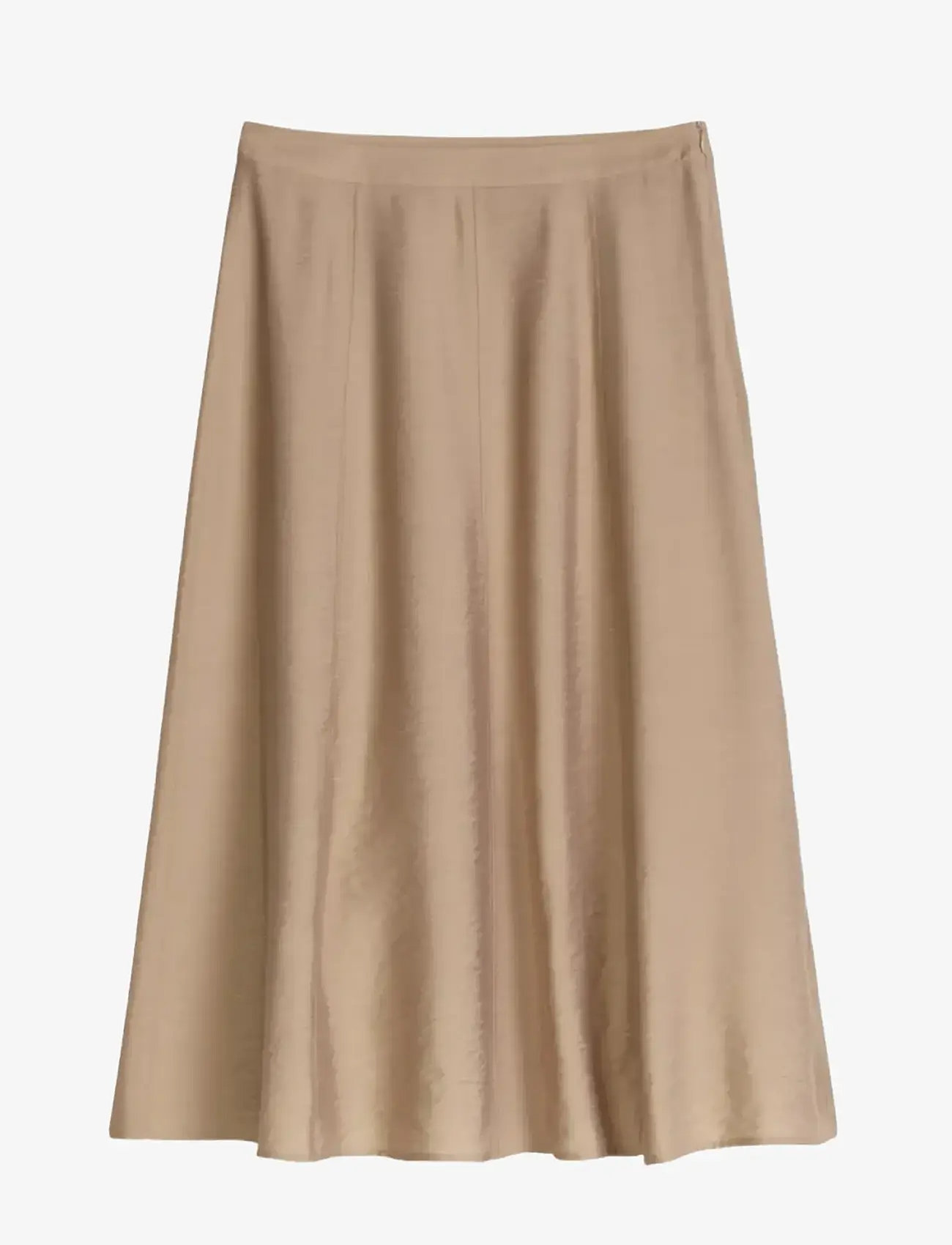 Marc O'Polo - WOVEN SKIRTS - satin skirts - earthy taupe - 1