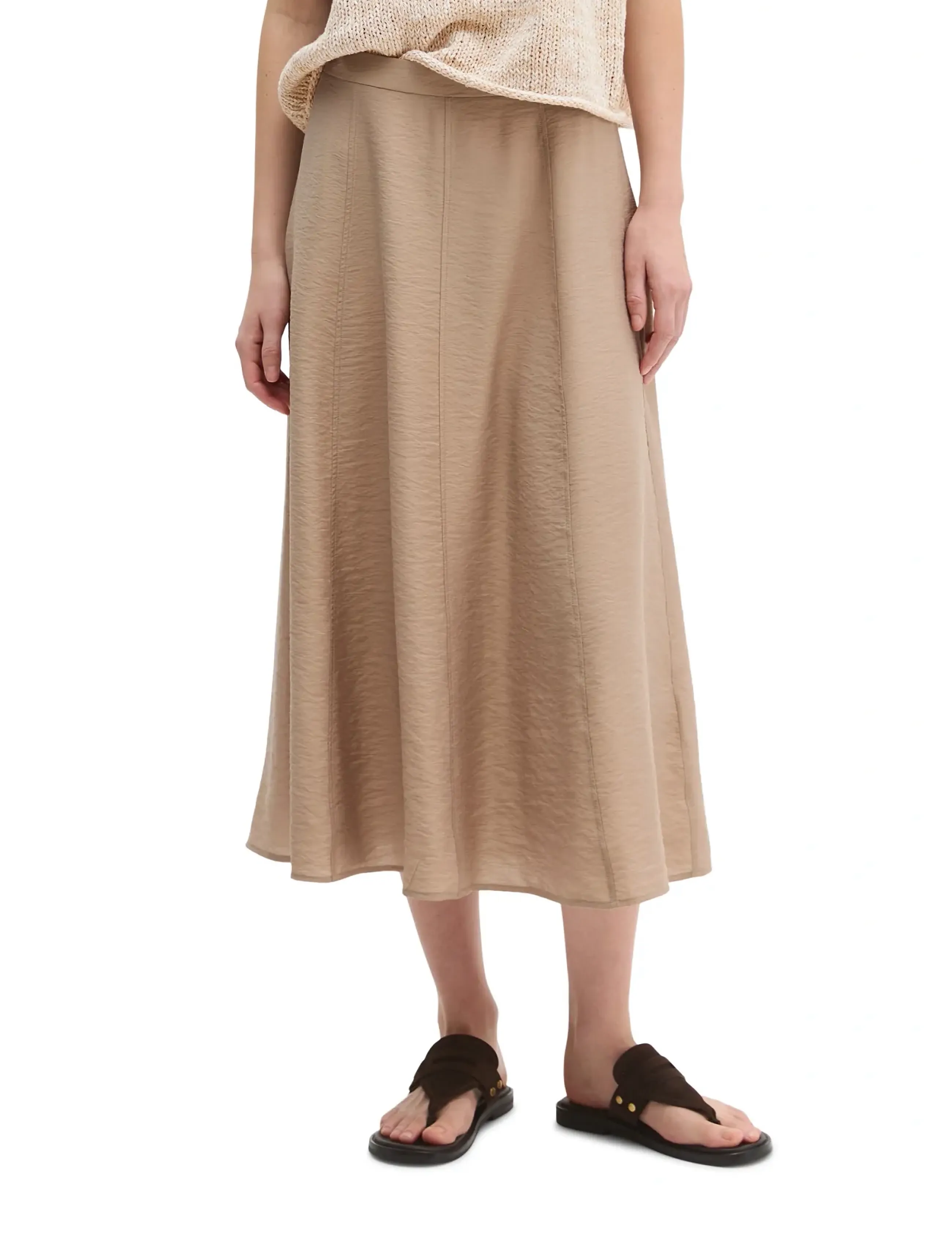 Marc O'Polo WOVEN SKIRTS - Hameet - EARTHY TAUPE / beige
