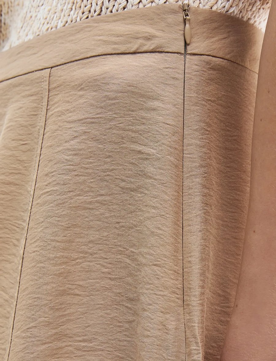 Marc O'Polo - WOVEN SKIRTS - satinkjolar - earthy taupe - 3