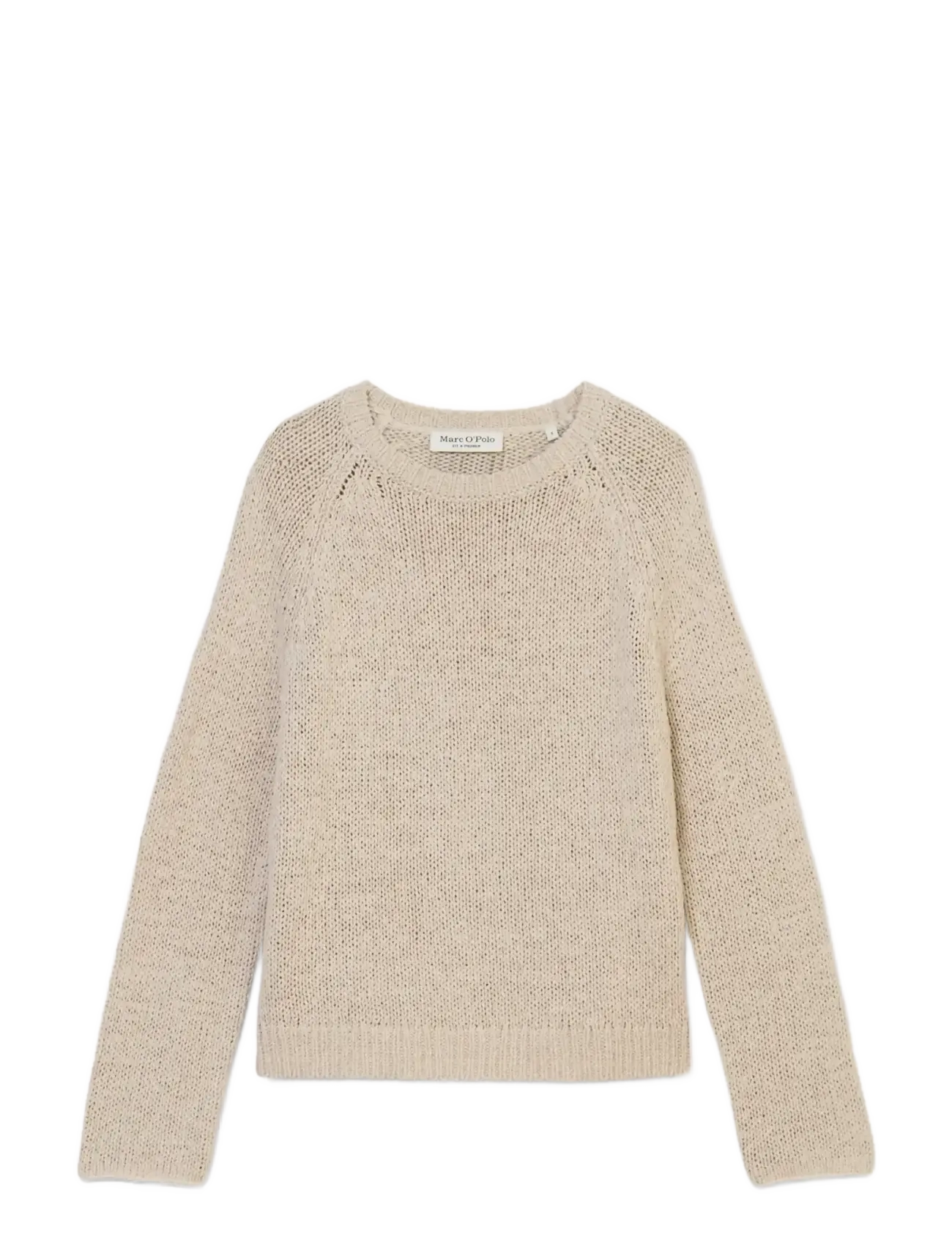 Marc O'Polo PULLOVER LONG SLEEVE - Tøj - GRAY SILK / beige