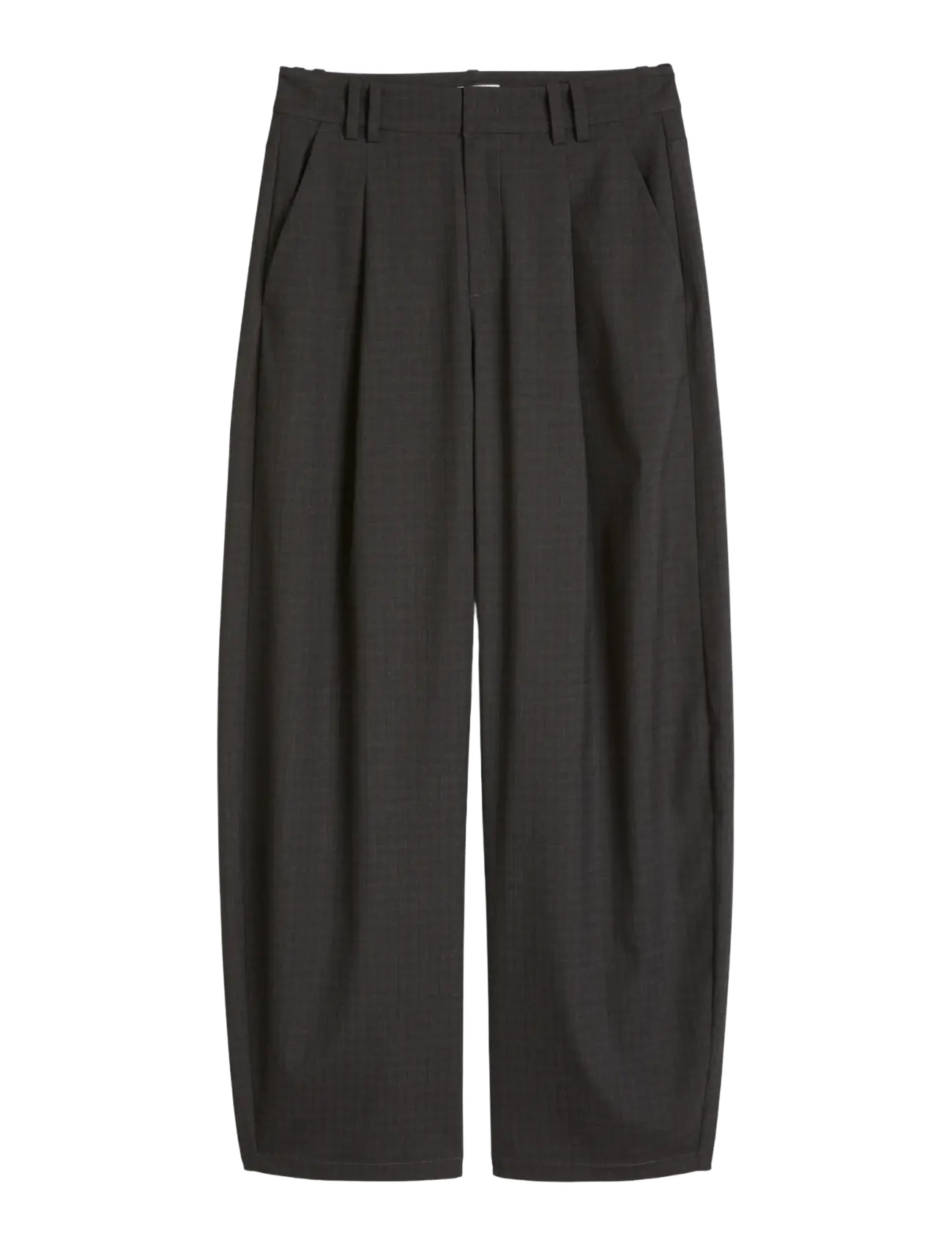 Marc O'Polo - Woven Pants - hosen mit geradem bein - dark grey_multi_02 - 1