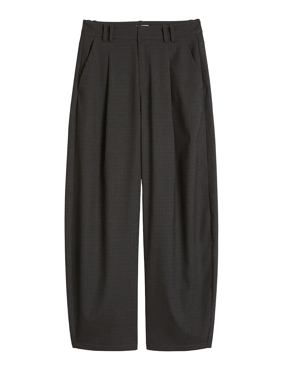 Marc O'Polo - Woven Pants - hosen mit geradem bein - dark grey_multi_02 - 1