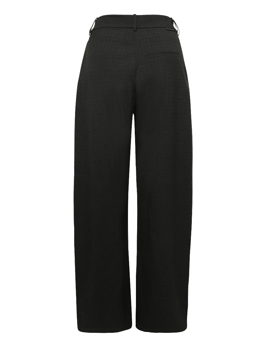 Marc O'Polo - Woven Pants - barrel-bukser - dark grey_multi_02 - 2