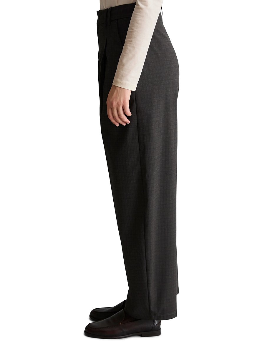 Marc O'Polo - Woven Pants - hosen mit geradem bein - dark grey_multi_02 - 3