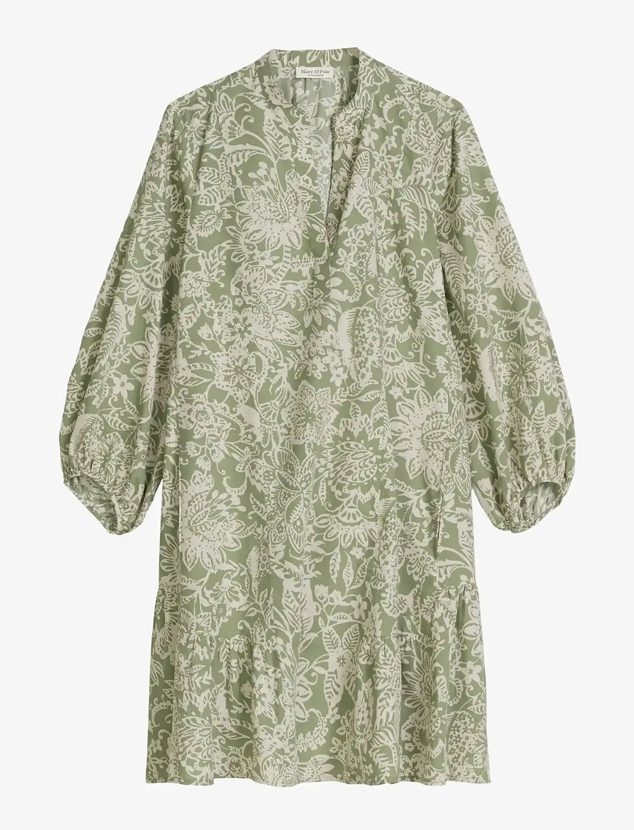 Marc O'Polo - WOVEN DRESSES - sommarklänningar - multi/ fresh sage - 1
