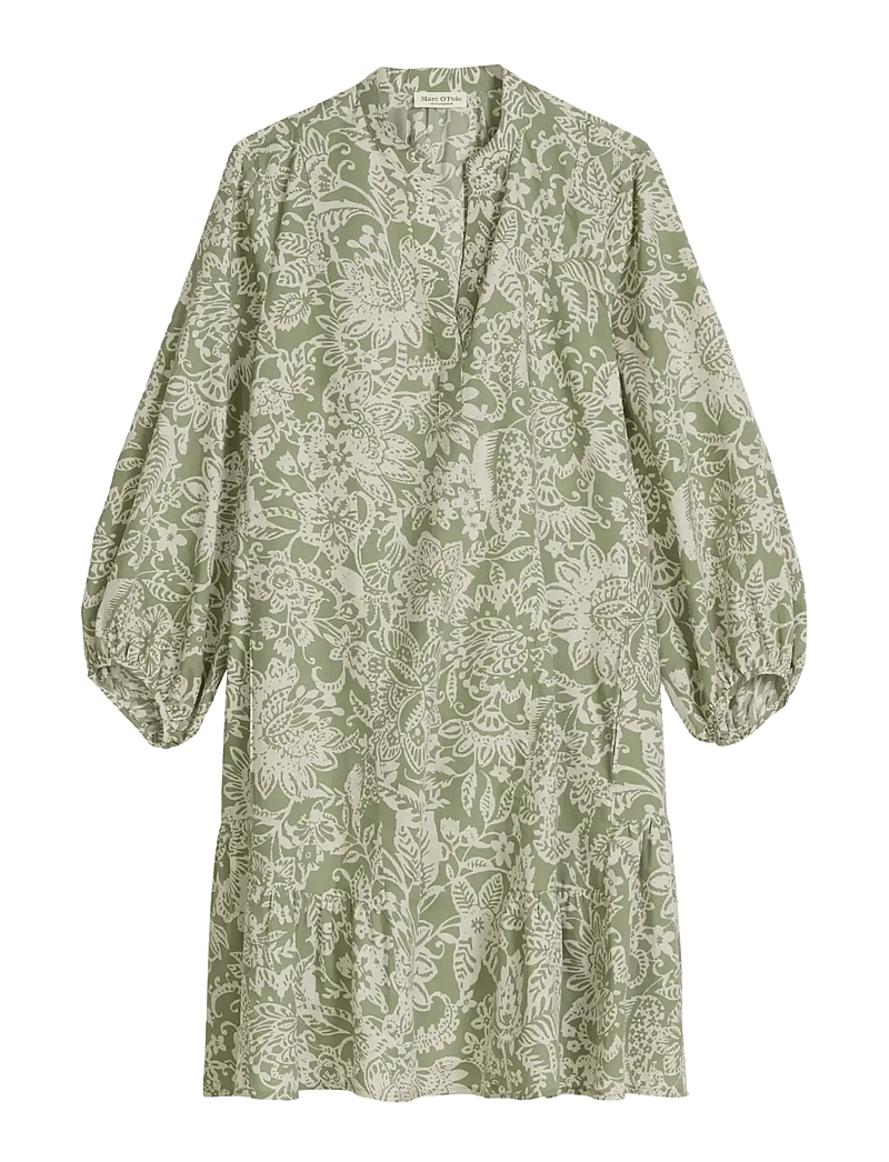 Marc O'Polo - WOVEN DRESSES - sommarklänningar - multi/ fresh sage - 1