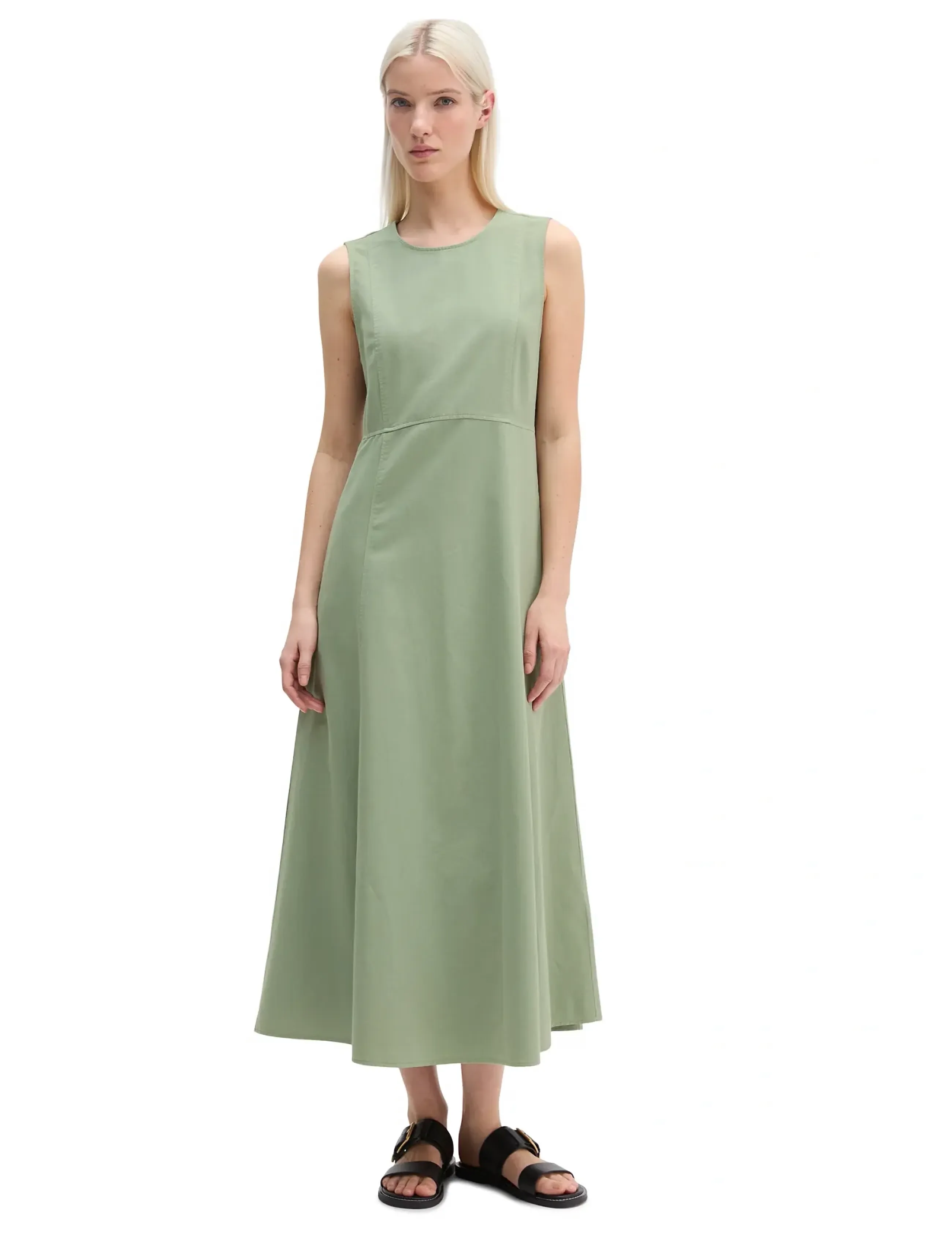 Marc O'Polo - WOVEN DRESSES - midikleider - fresh sage - 4