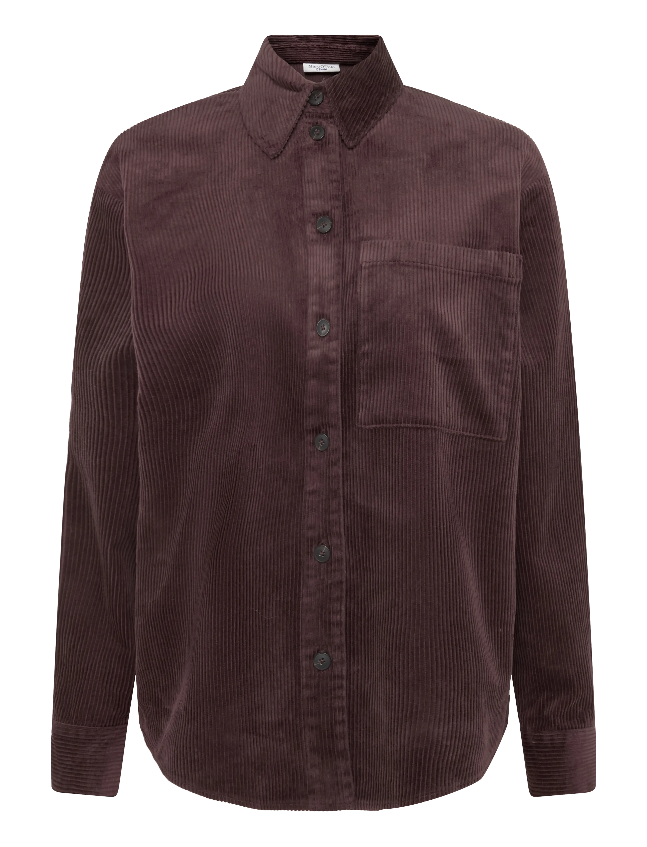 Marc O'Polo Woven Blouses Longsleeve - Blusen & Hemden - ESPRESSO BROWN / brown