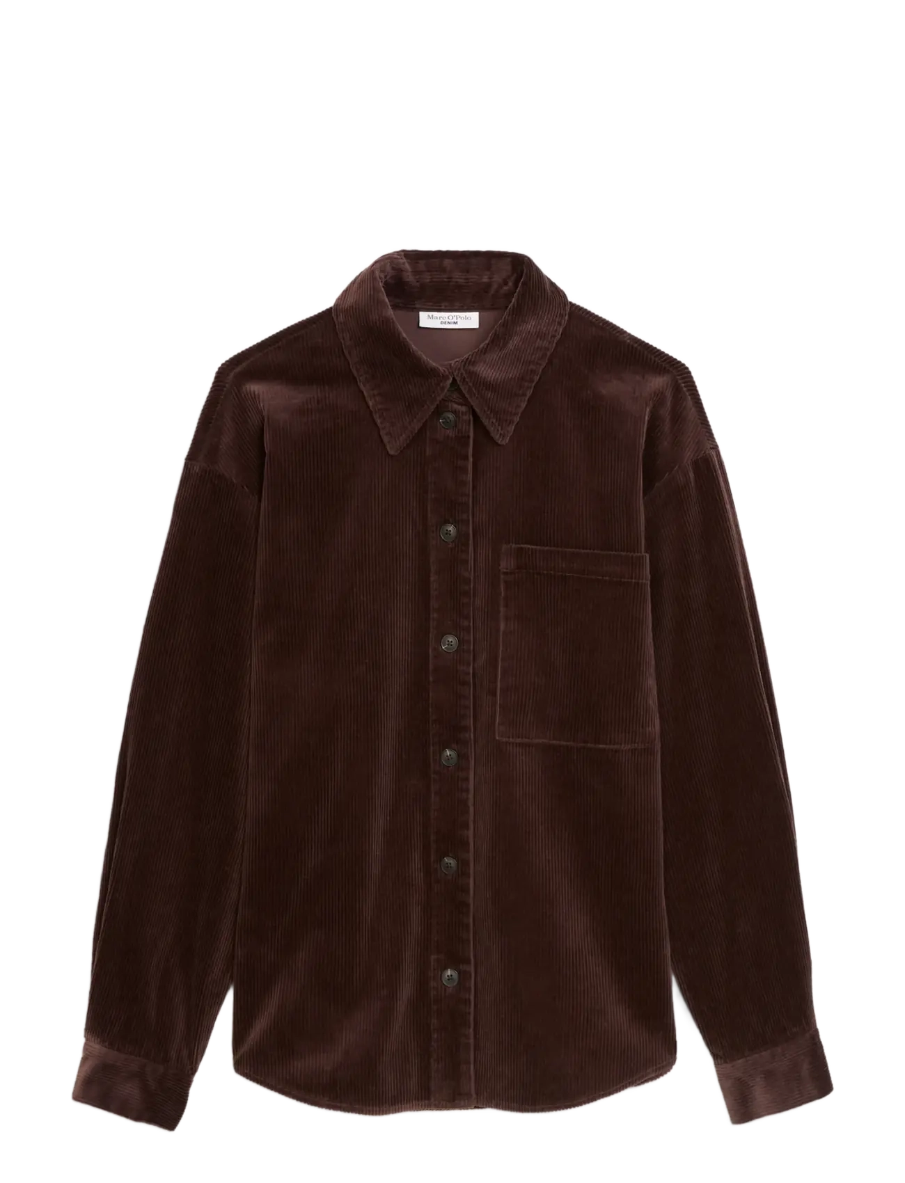 Marc O'Polo - Woven Blouses Longsleeve - langärmlige hemden - espresso brown - 1