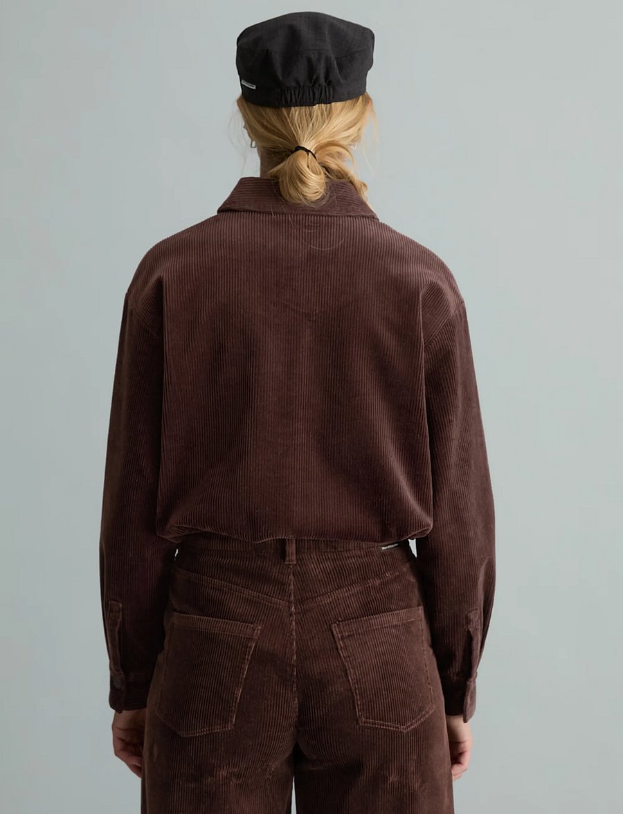 Marc O'Polo - Woven Blouses Longsleeve - langärmlige hemden - espresso brown - 2