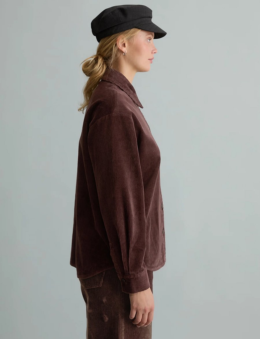 Marc O'Polo - Woven Blouses Longsleeve - langärmlige hemden - espresso brown - 4