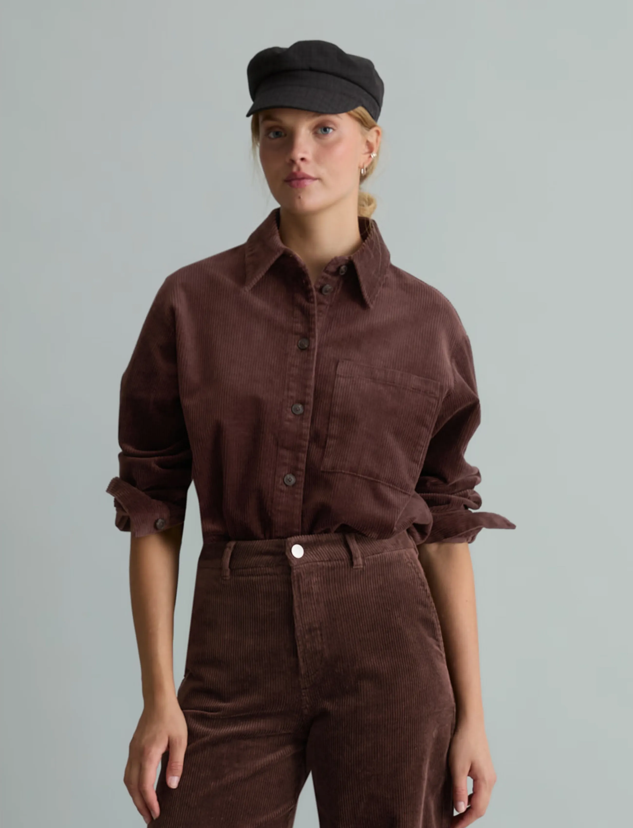 Marc O'Polo - Woven Blouses Longsleeve - langärmlige hemden - espresso brown - 5