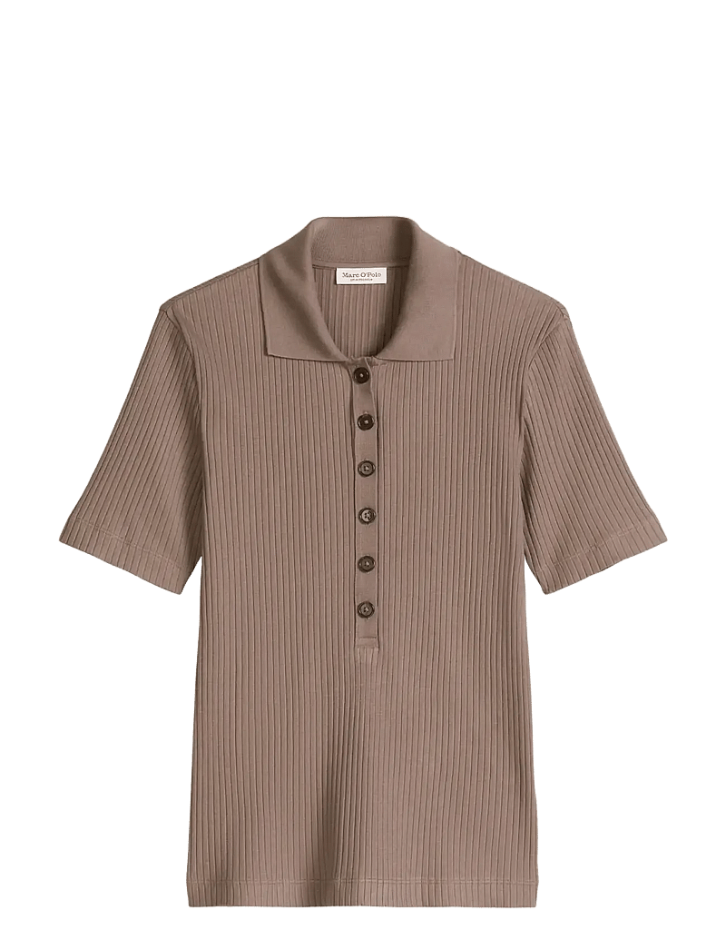 Marc O'Polo - POLOS SHORT SLEEVE - t-shirts - chalky brown - 1