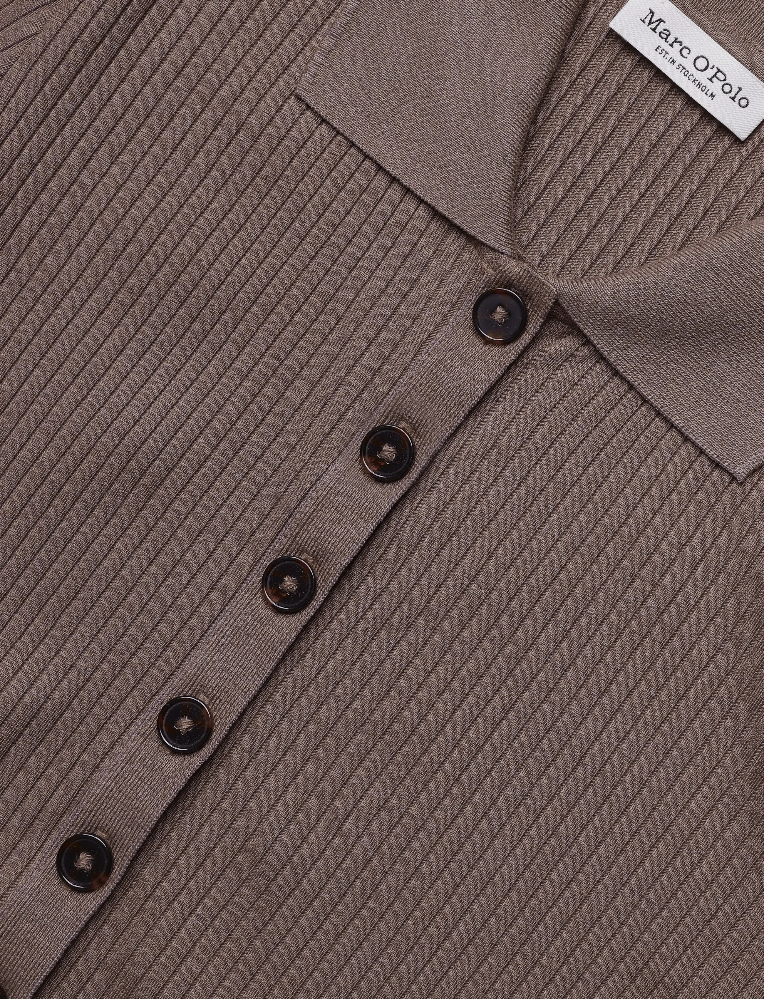 Marc O'Polo - POLOS SHORT SLEEVE - t-shirts - chalky brown - 5