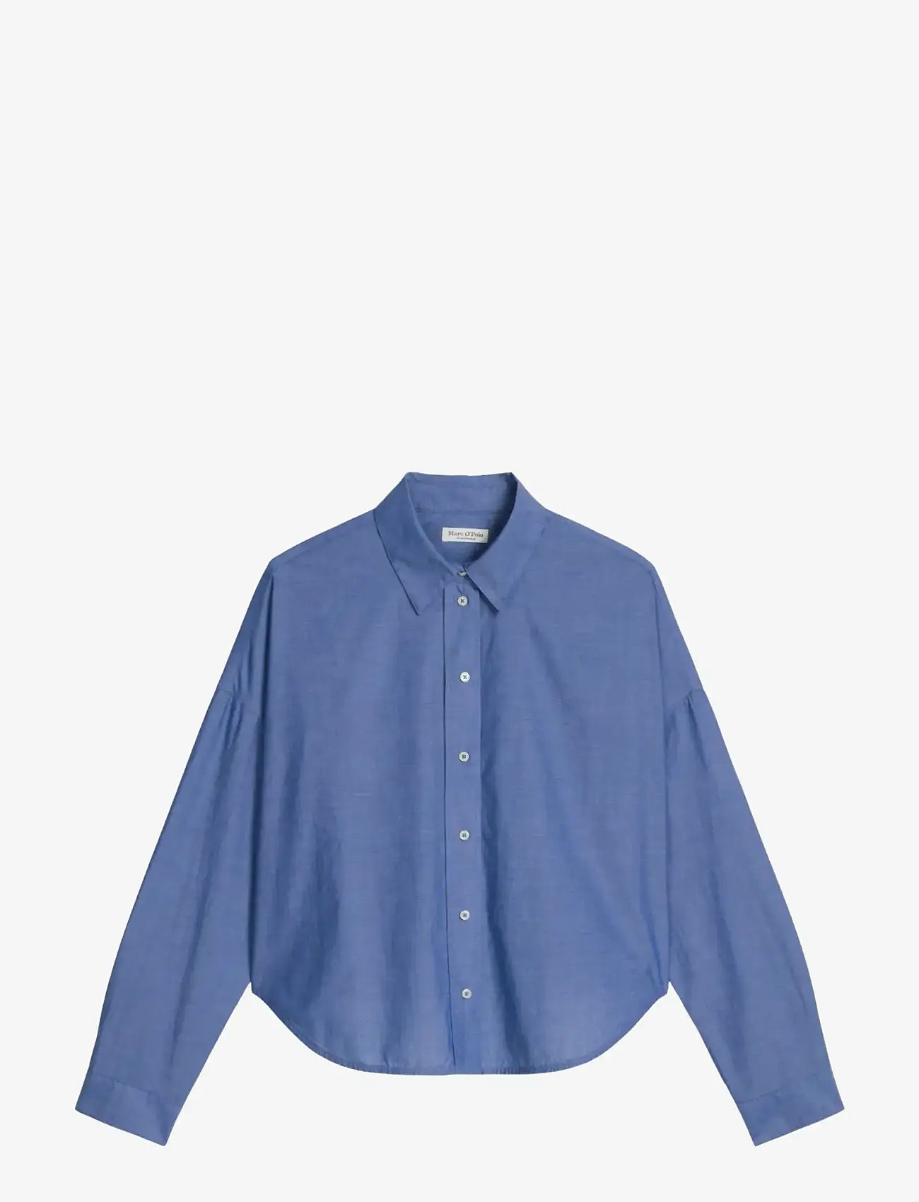 Marc O'Polo - SHIRTS/BLOUSES LONG SLEEVE - long-sleeved shirts - mid blue chambray - 1