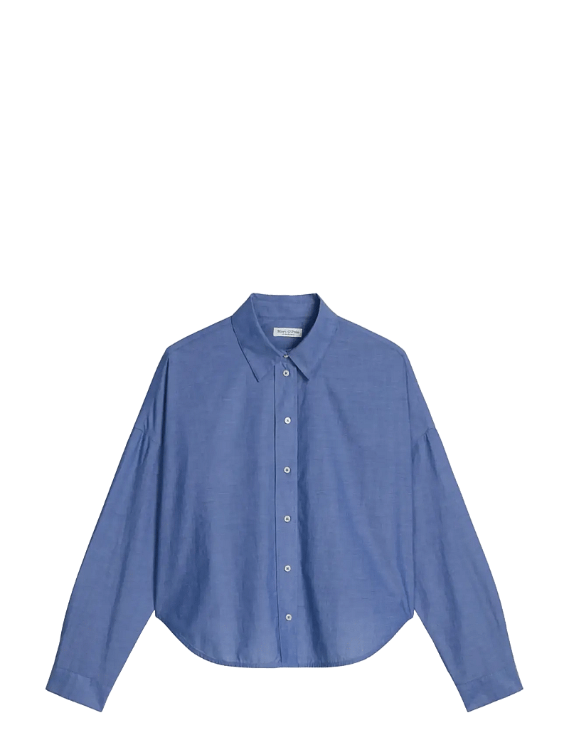 Marc O'Polo - SHIRTS/BLOUSES LONG SLEEVE - long-sleeved shirts - mid blue chambray - 1
