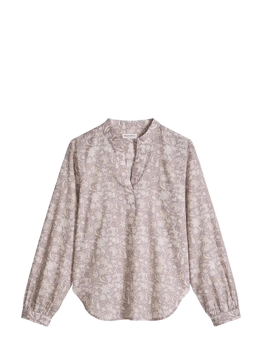 Marc O'Polo - SHIRTS/BLOUSES LONG SLEEVE - pikkade varrukatega pluusid - multi/ dusty lavender - 1
