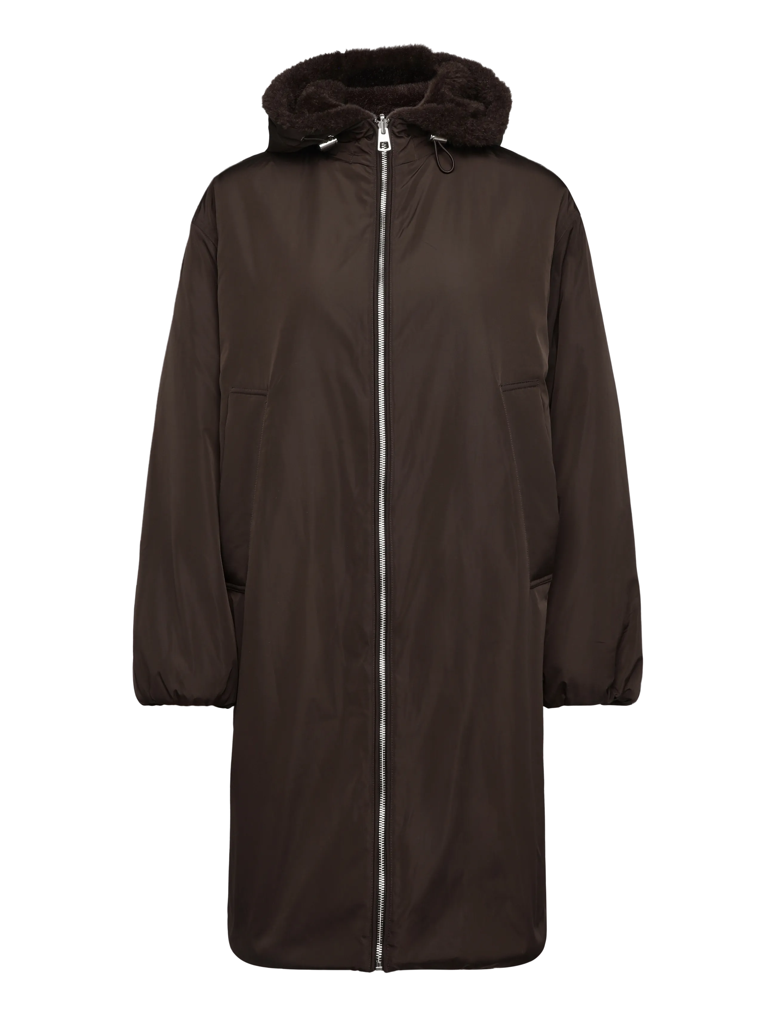 Marc O'Polo Woven Outdoor Coats - Parkas - BURNT COFFEE / brown