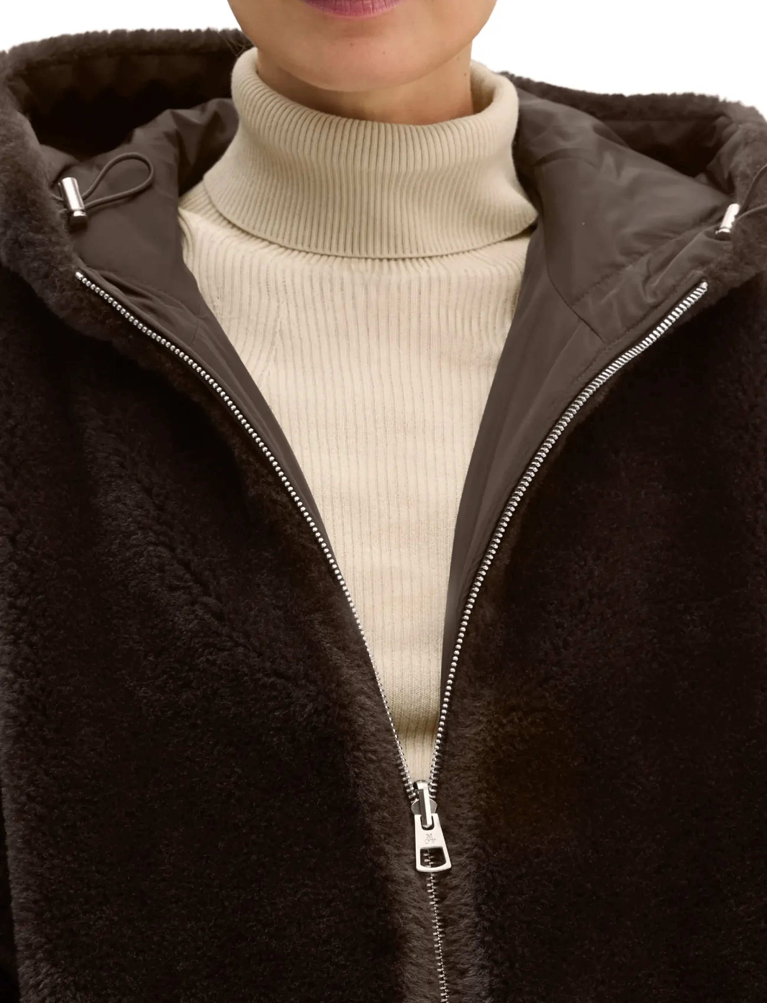 Marc O'Polo - Woven Outdoor Coats - outerwear - burnt coffee - 4