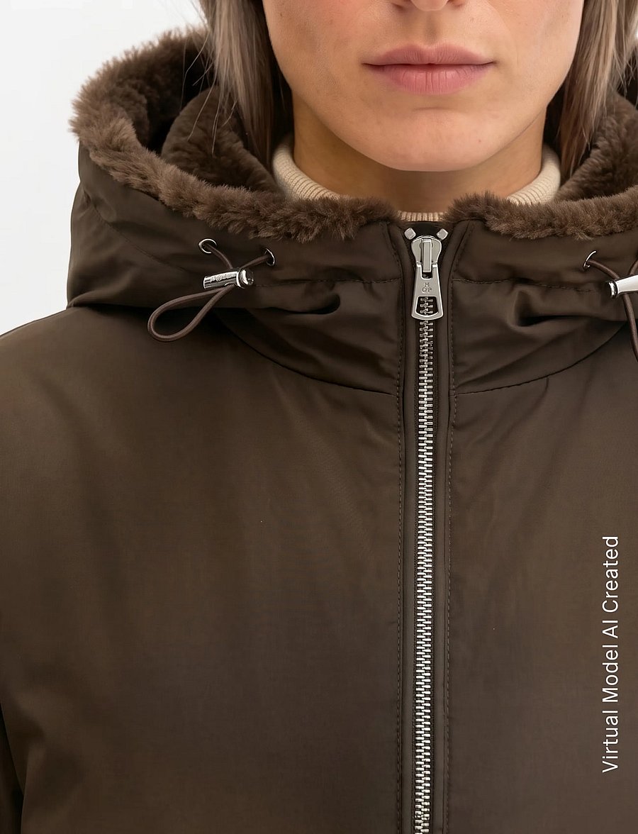 Marc O'Polo - Woven Outdoor Coats - parka coats - burnt coffee - 3