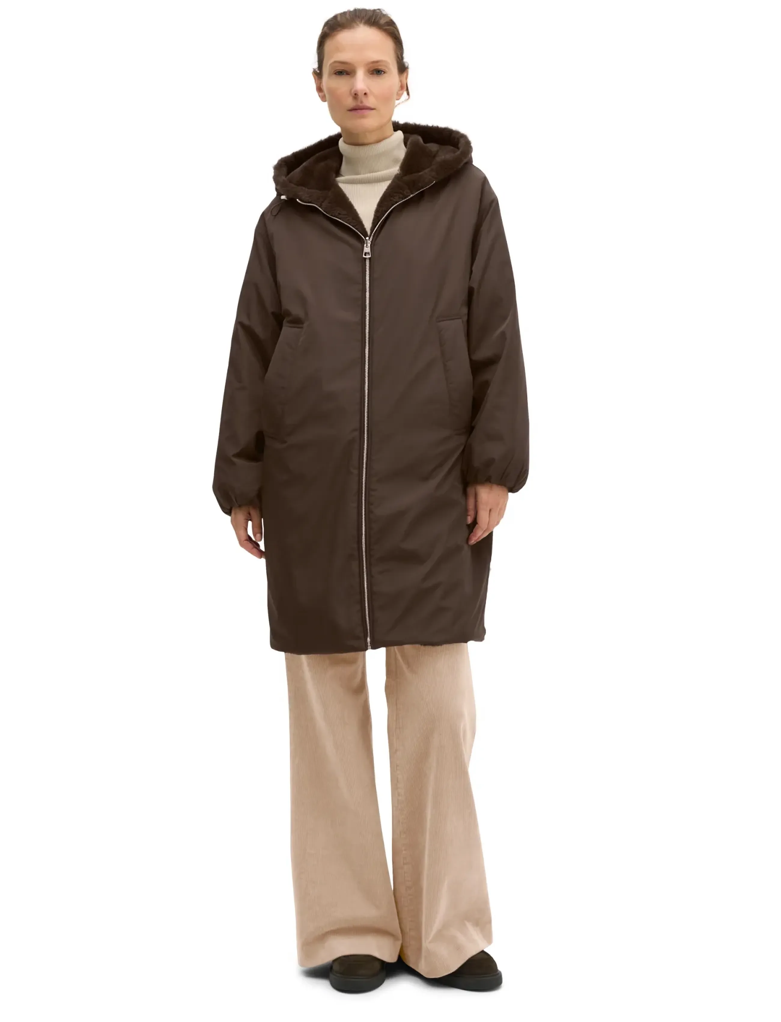 Marc O'Polo - Woven Outdoor Coats - outerwear - burnt coffee - 5