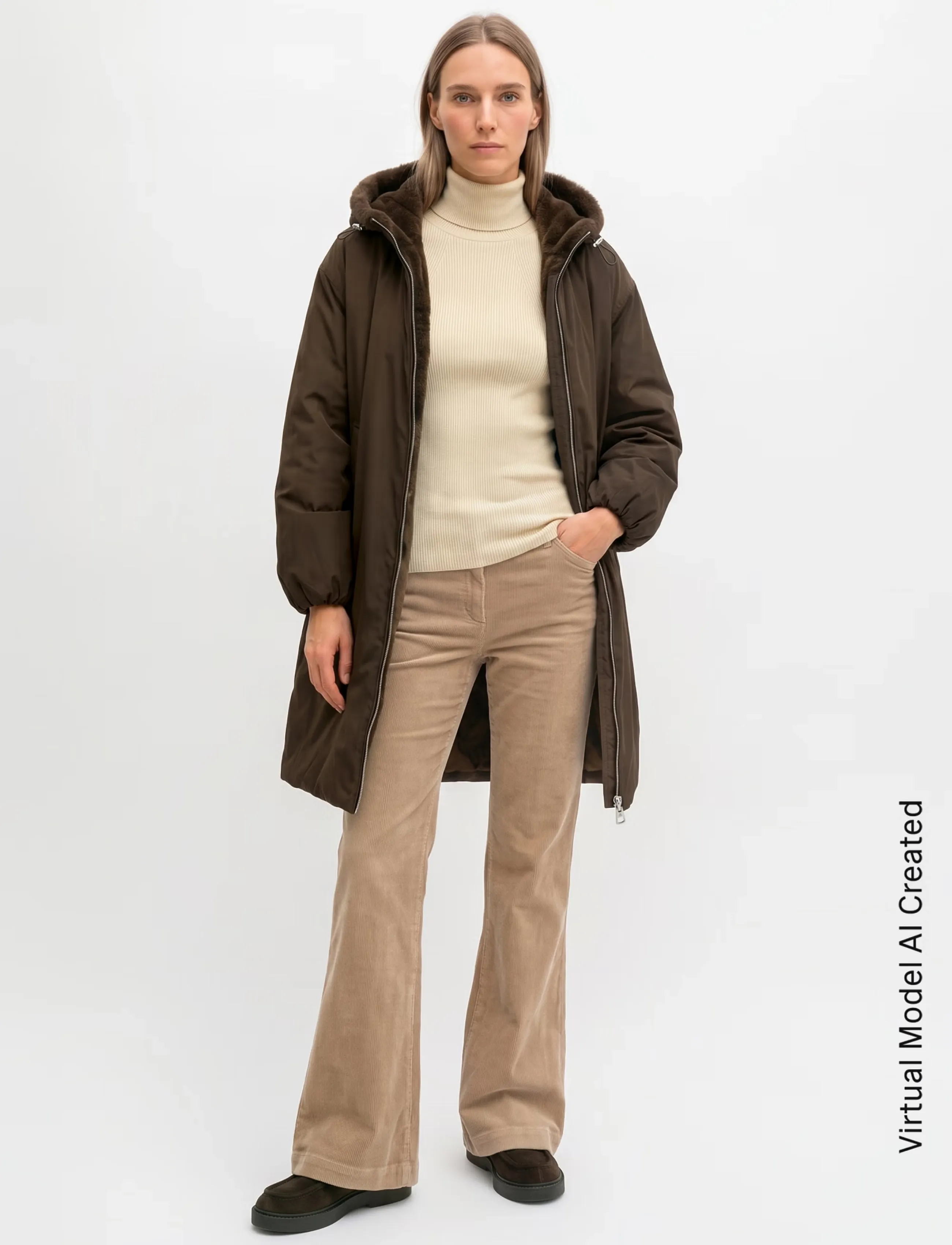 Marc O'Polo - Woven Outdoor Coats - parka coats - burnt coffee - 5