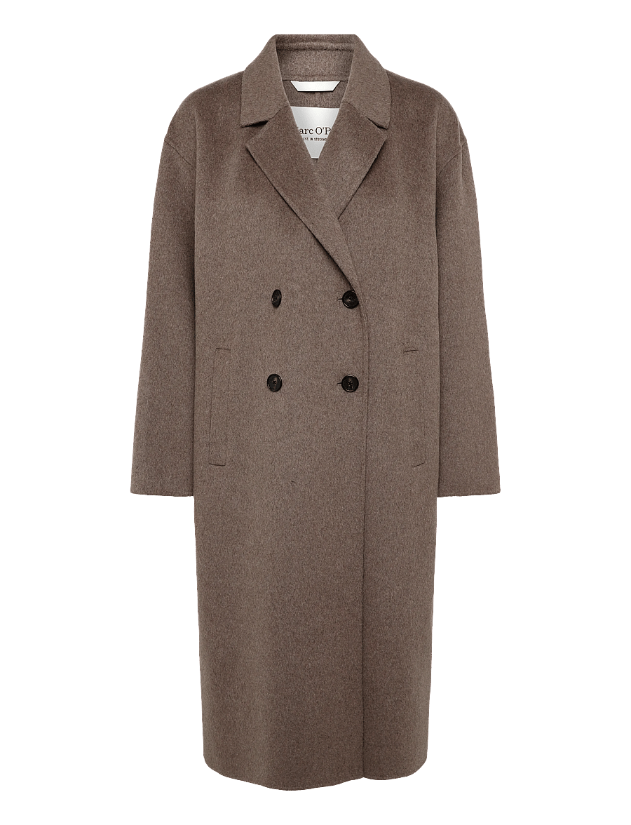 Marc O'Polo - Woven Outdoor Coats - winterjacken - stone taupe melange - 1