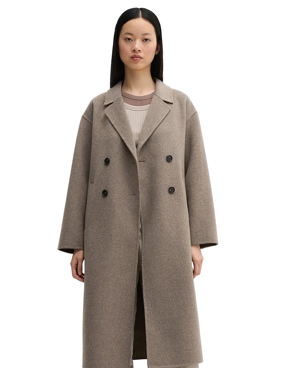 Marc O'Polo - Woven Outdoor Coats - stone taupe melange - 0