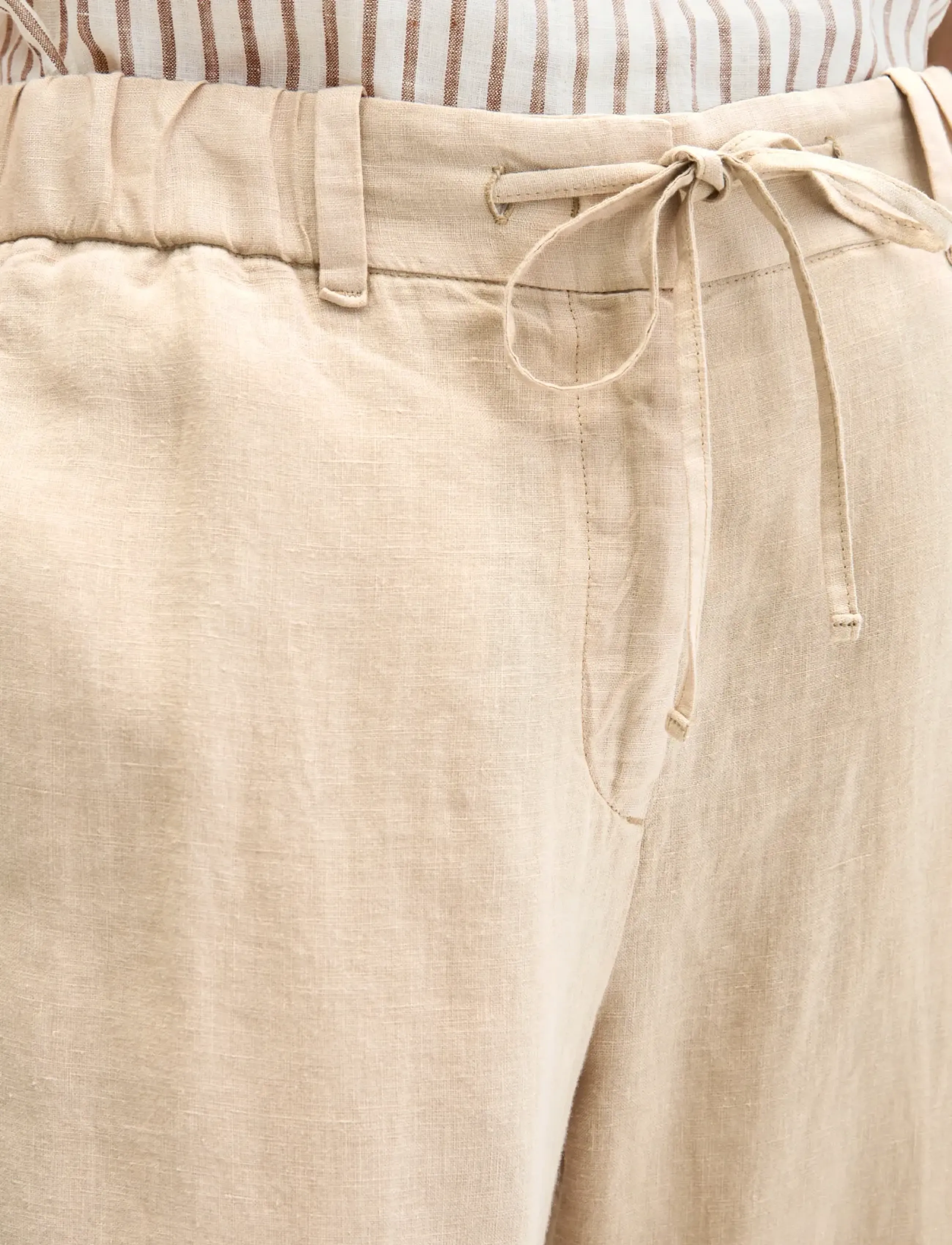 Marc O'Polo - Woven Pants - linased püksid - sandpaper - 4
