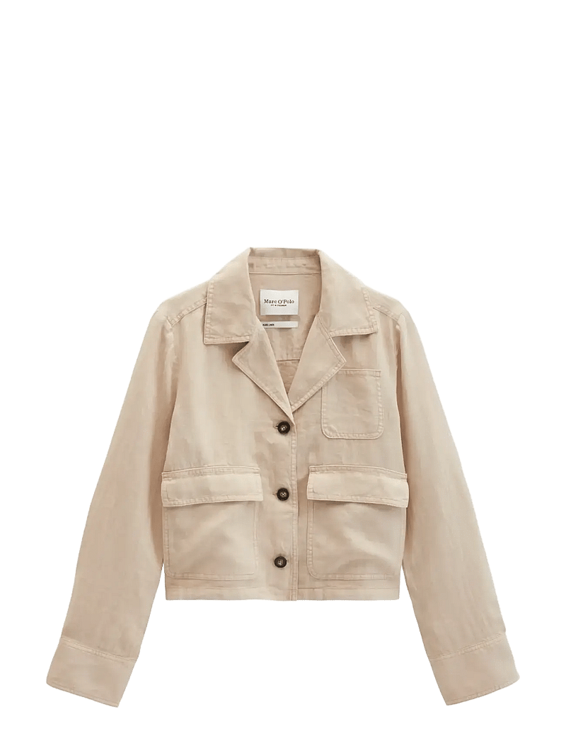 Marc O'Polo - Woven Overshirts - forårsjakker - sandpaper - 1