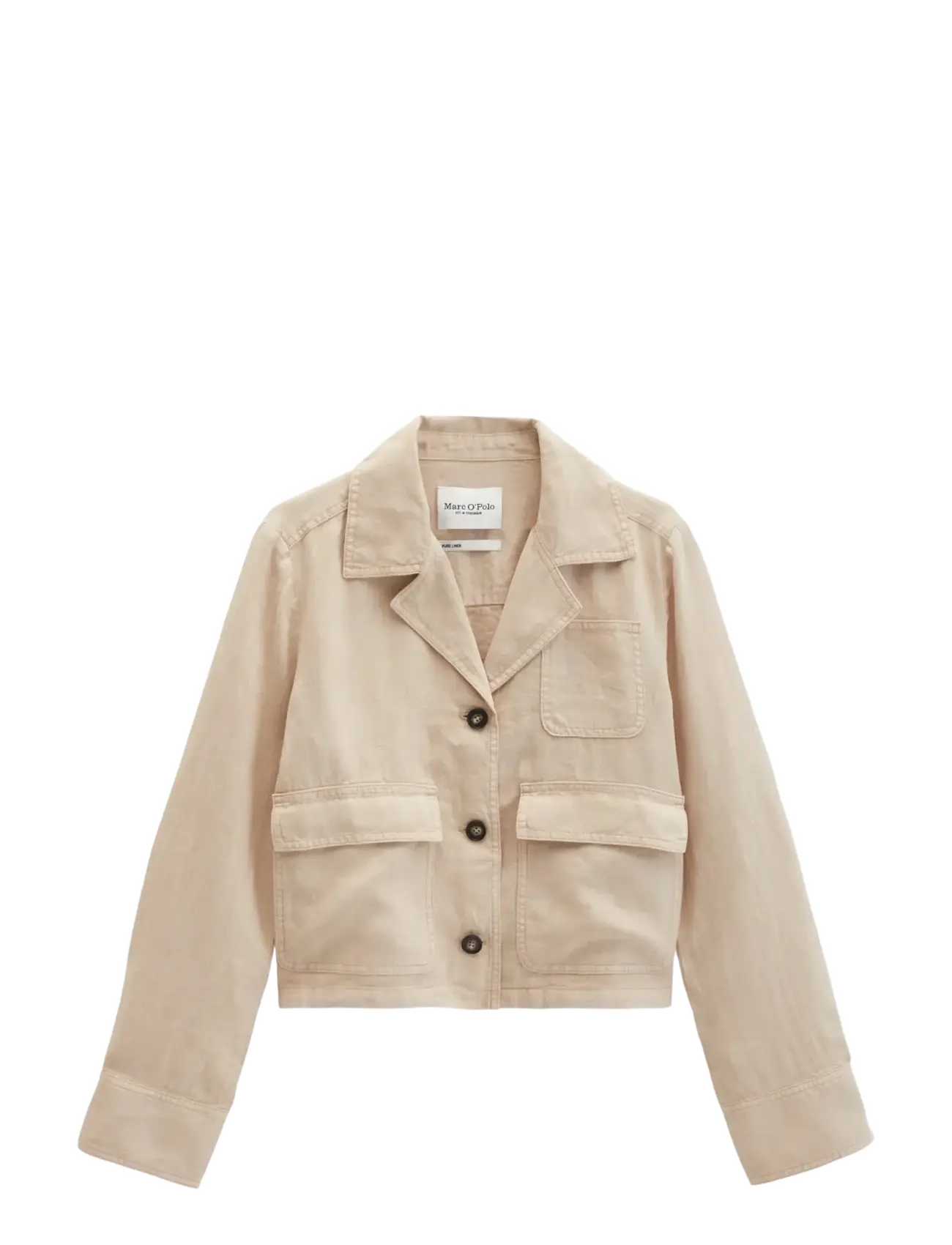 Marc O'Polo - Woven Overshirts - tunna jackor - sandpaper - 1