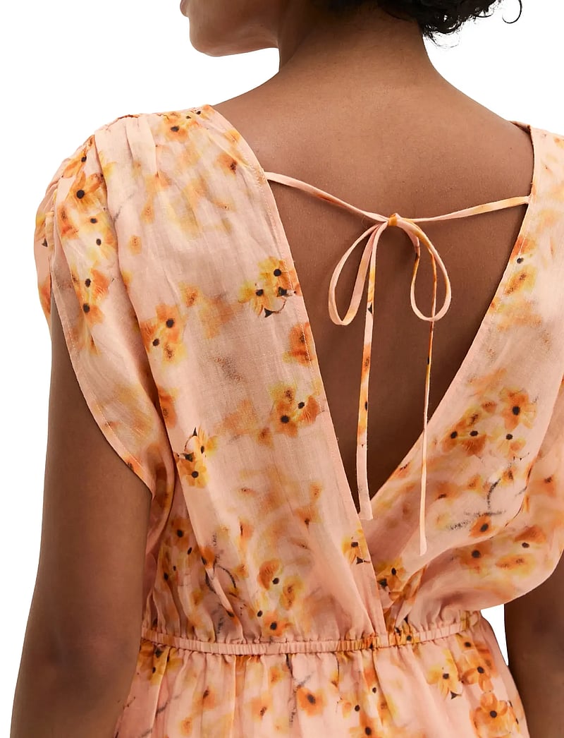 Marc O'Polo - Woven Dresses - summer dresses - bright orange_multi_01 - 3