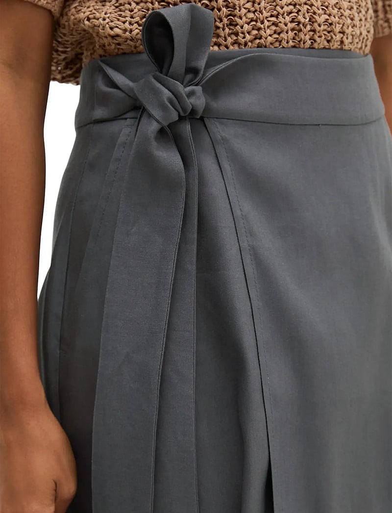 Marc O'Polo - Woven Skirts - wrap skirts - oxide grey - 3