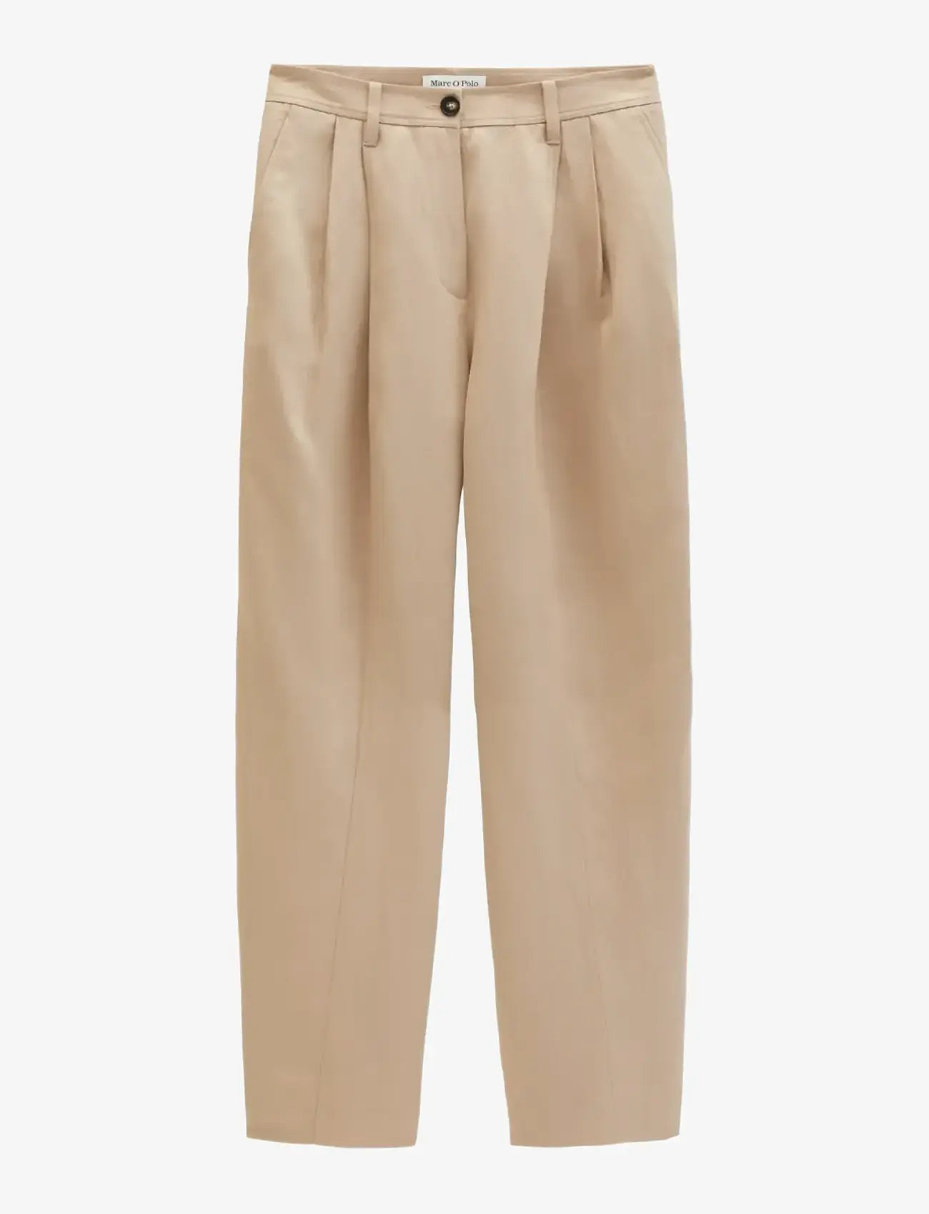 Marc O'Polo - Woven Pants - spodnie lniane - sandpaper - 1