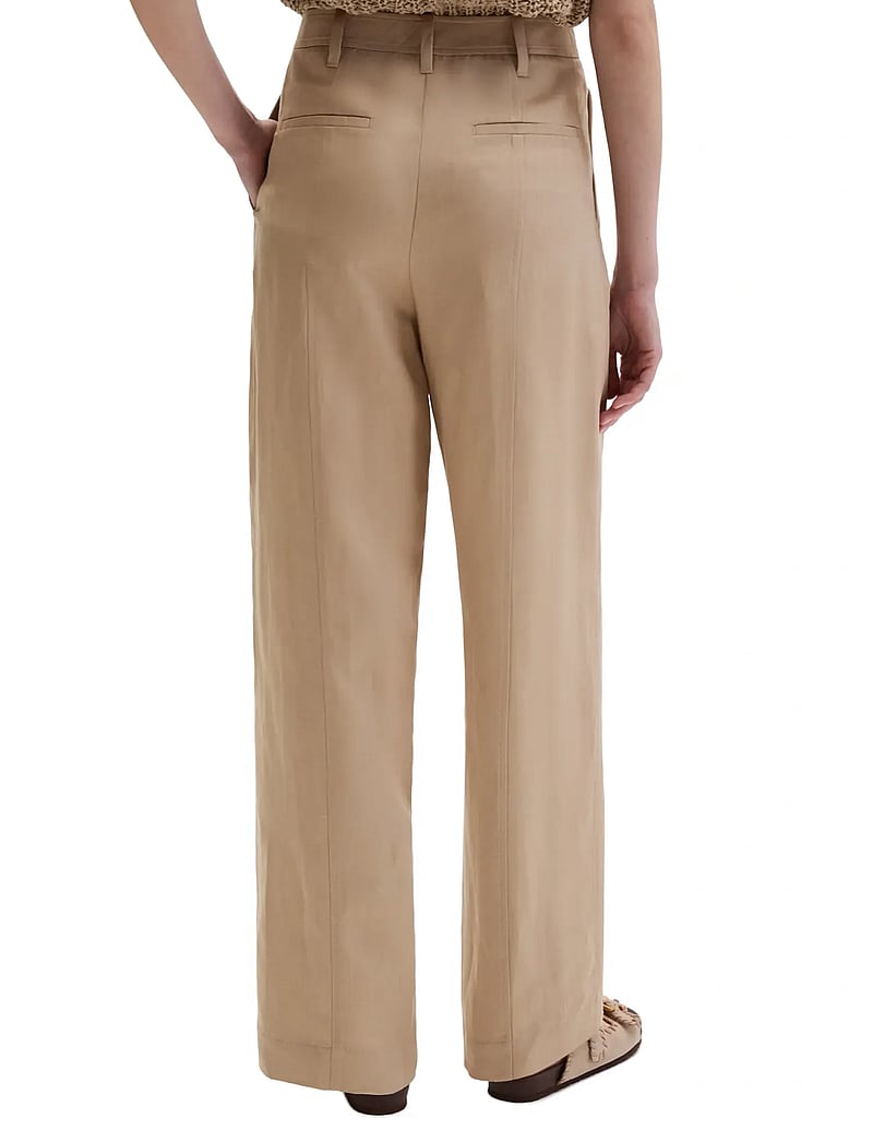 Marc O'Polo - Woven Pants - spodnie lniane - sandpaper - 2
