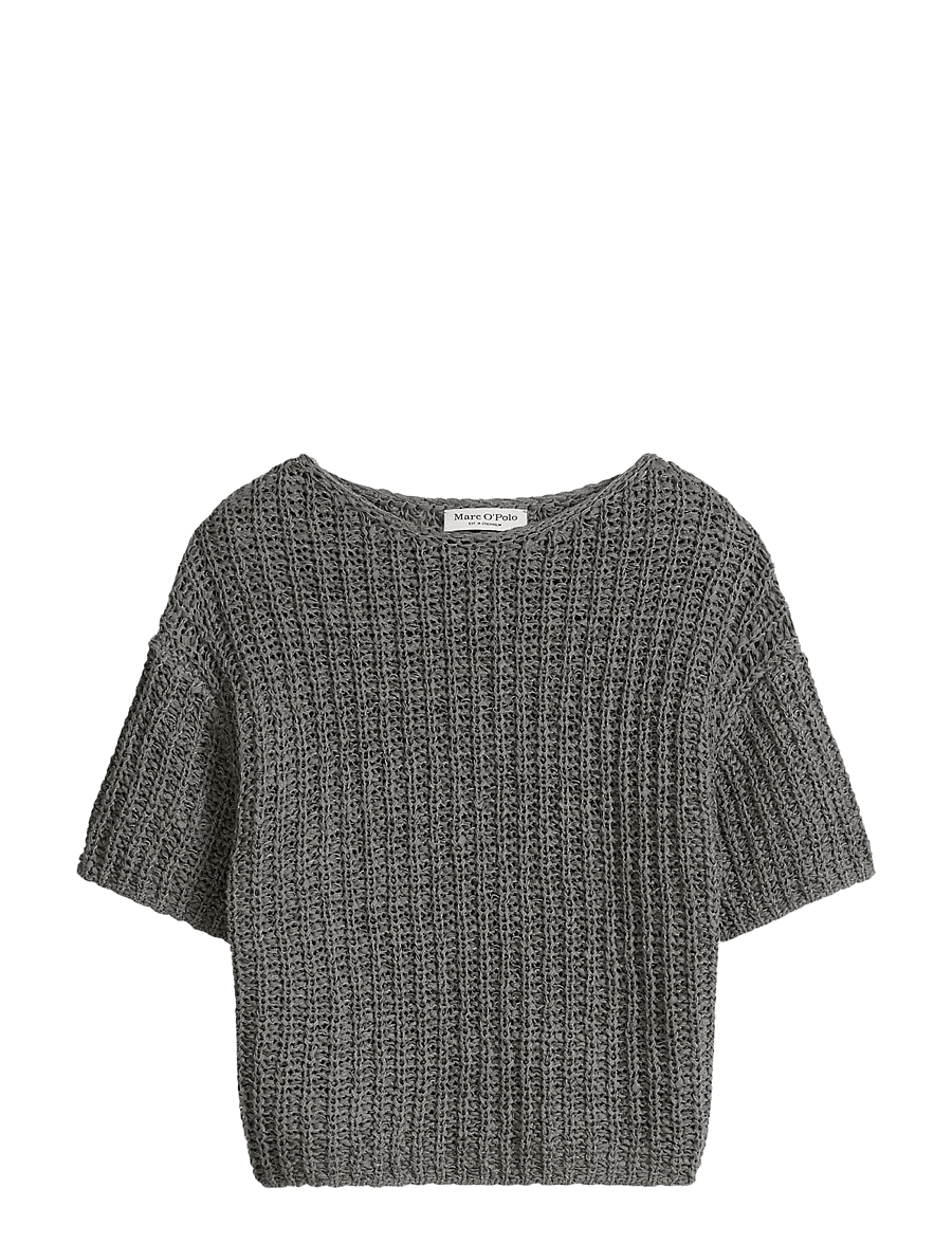 Marc O'Polo - Knit Pullovers Shortsleeve - pullover - oxide grey - 1