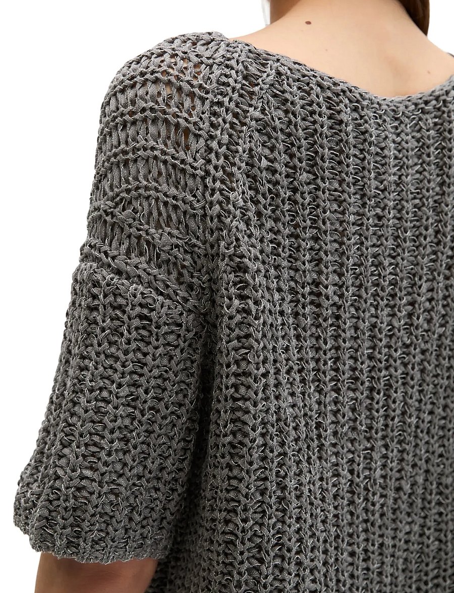 Marc O'Polo - Knit Pullovers Shortsleeve - pullover - oxide grey - 3