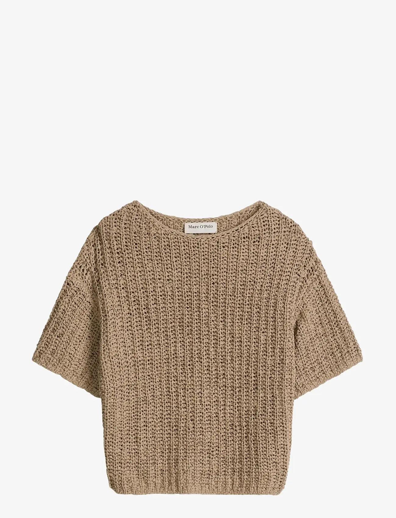 Marc O'Polo - Knit Pullovers Shortsleeve - sviitrid - sandpaper - 1