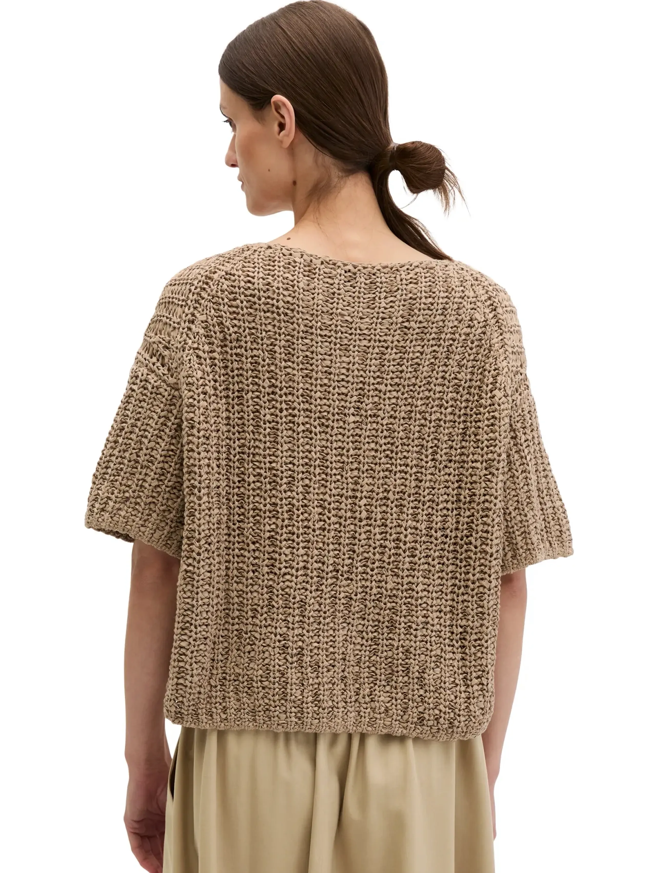 Marc O'Polo - Knit Pullovers Shortsleeve - pullover - sandpaper - 2