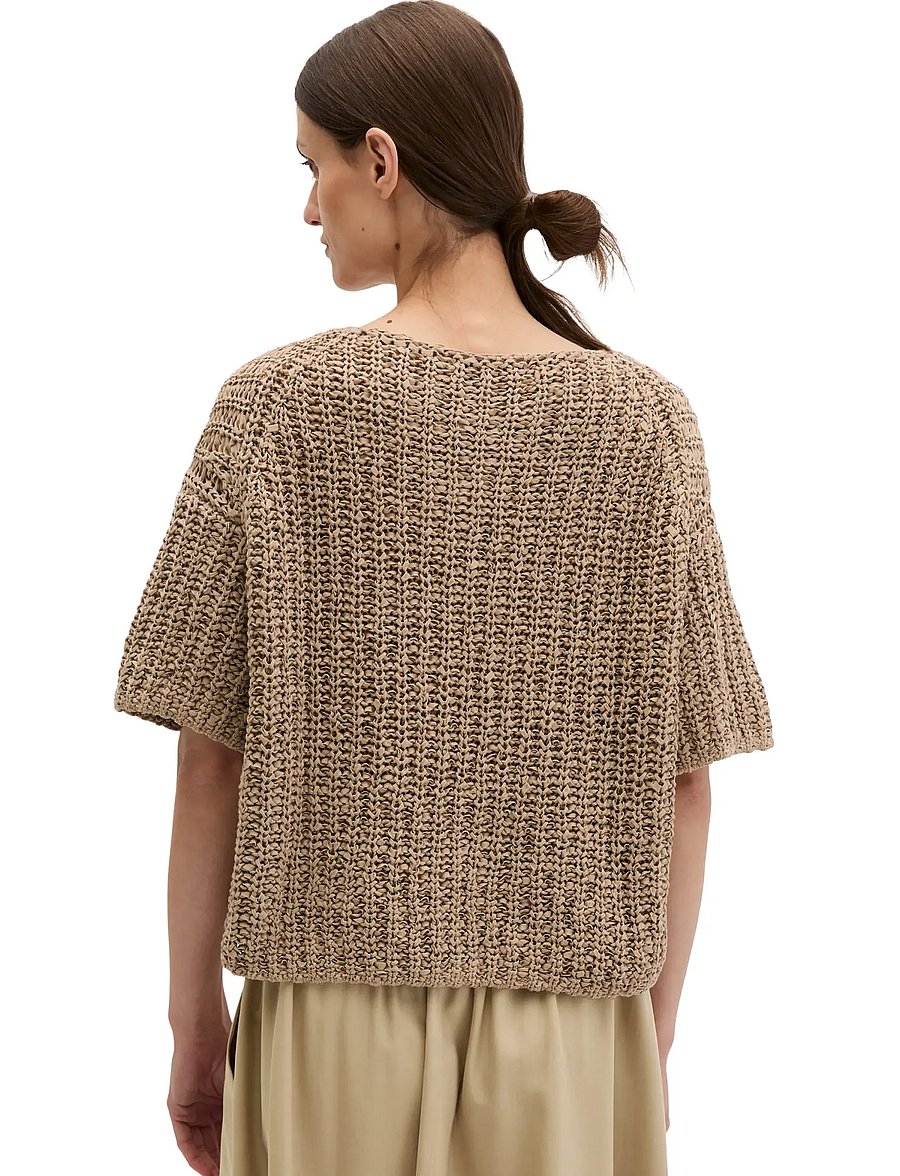 Marc O'Polo - Knit Pullovers Shortsleeve - pullover - sandpaper - 2
