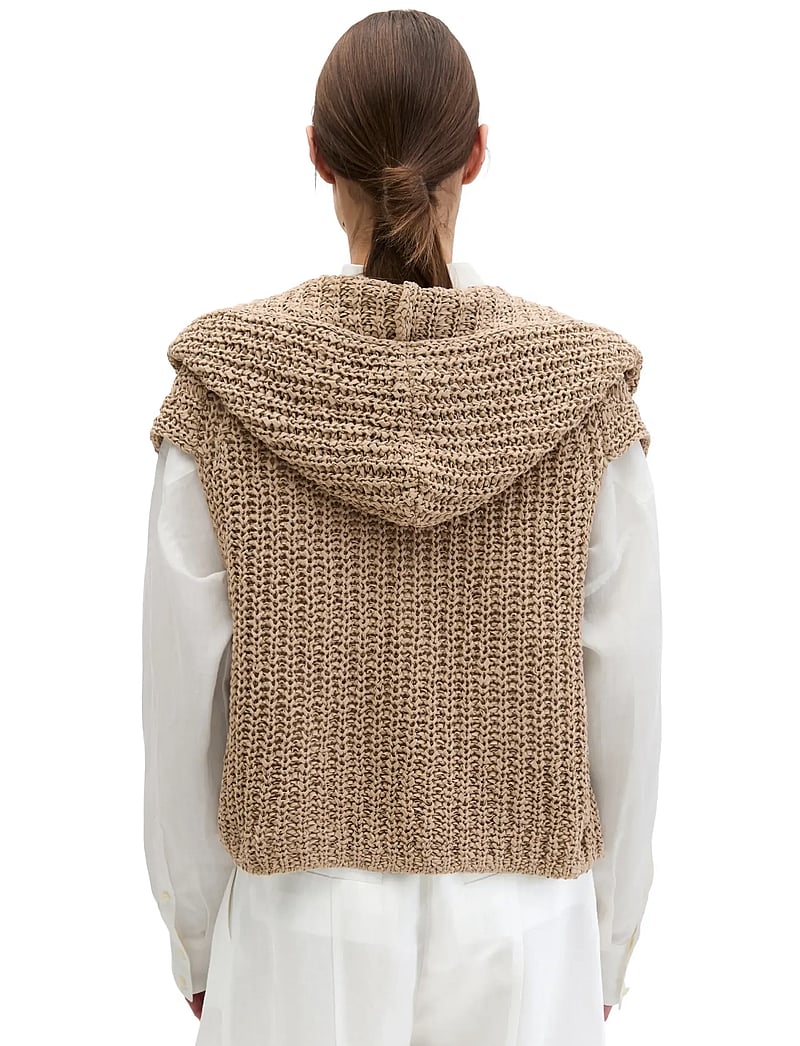 Marc O'Polo - Knit Cardigans Sleeveless - strikveste - sandpaper - 2
