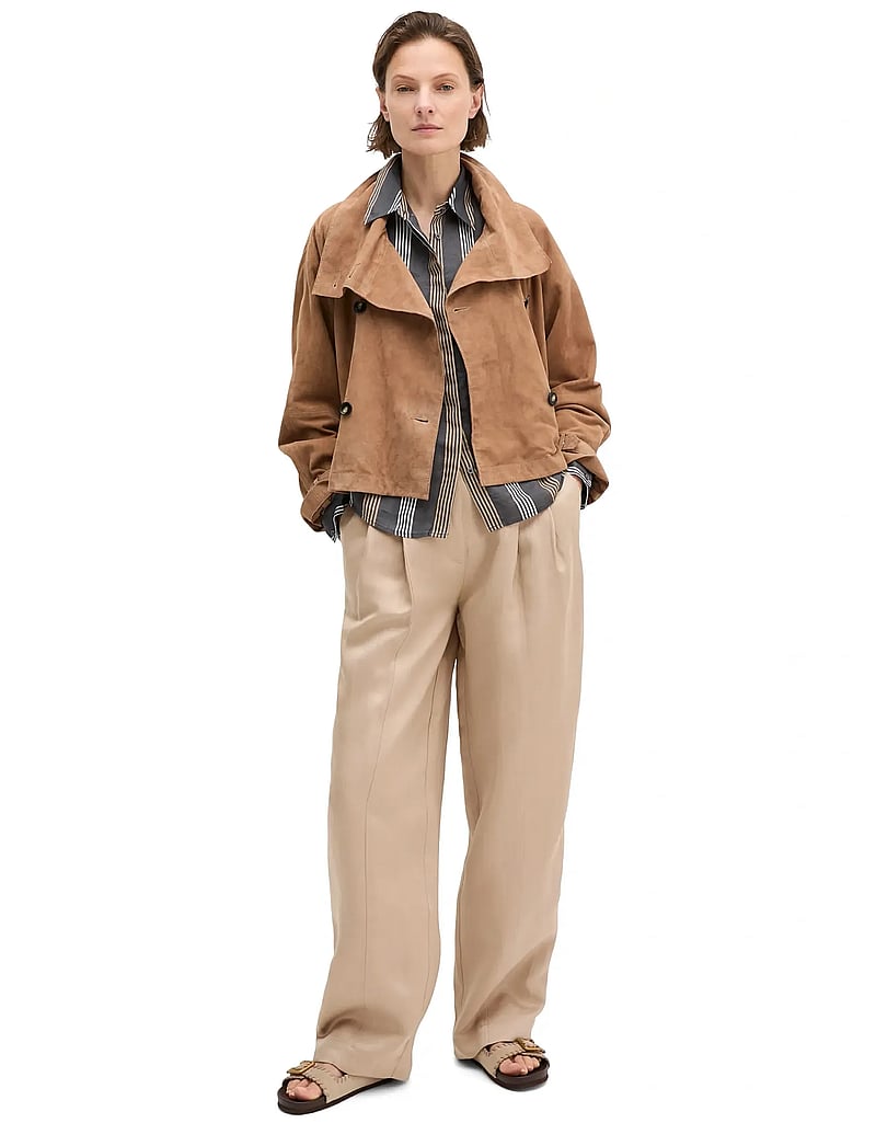 Marc O'Polo - Leather Jackets - spring jackets - sandpaper - 4