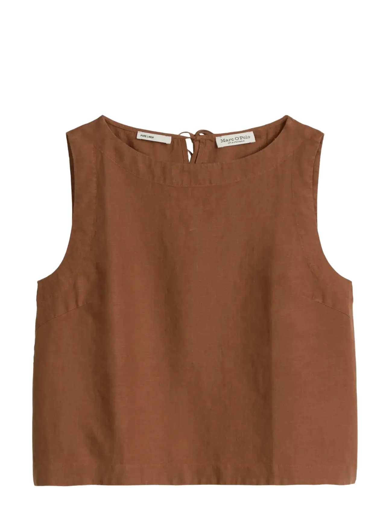 MARC O'POLO Woven Blusen Ärmellos Braun - 40 - Damen