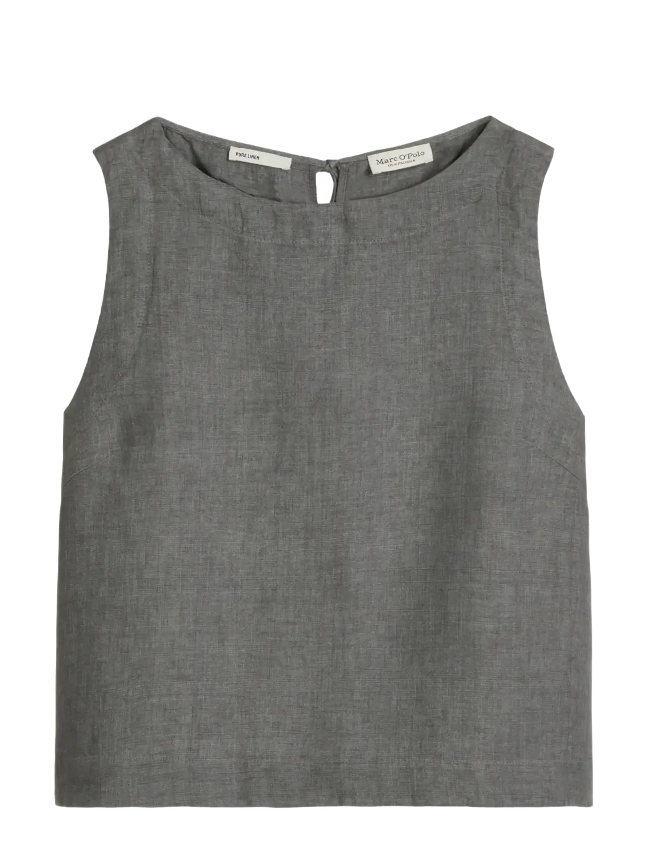 MARC O'POLO Woven Blusen Ärmellos Grau - 44 - Damen