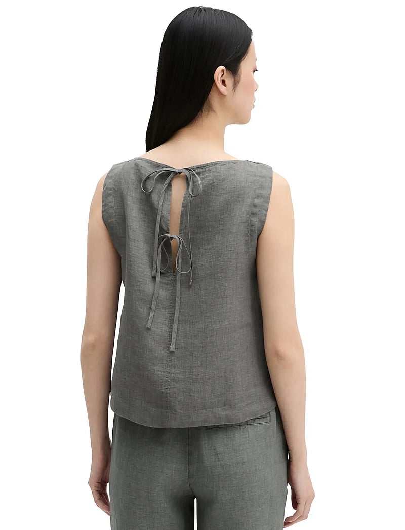Marc O'Polo - Woven Blouses Sleeveless - Ärmellose blusen - slate grey melange - 2