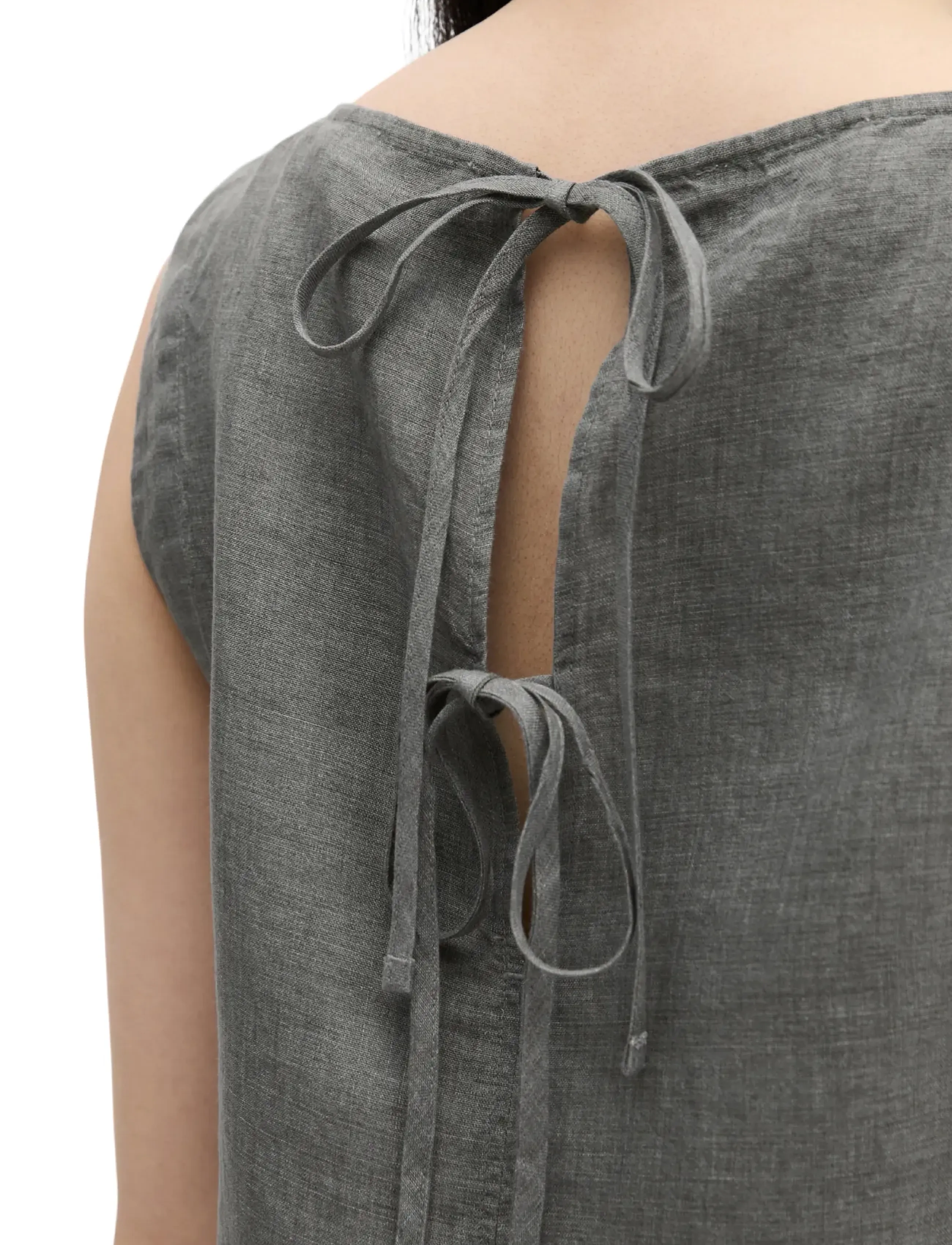 Marc O'Polo - Woven Blouses Sleeveless - sleeveless blouses - slate grey melange - 3