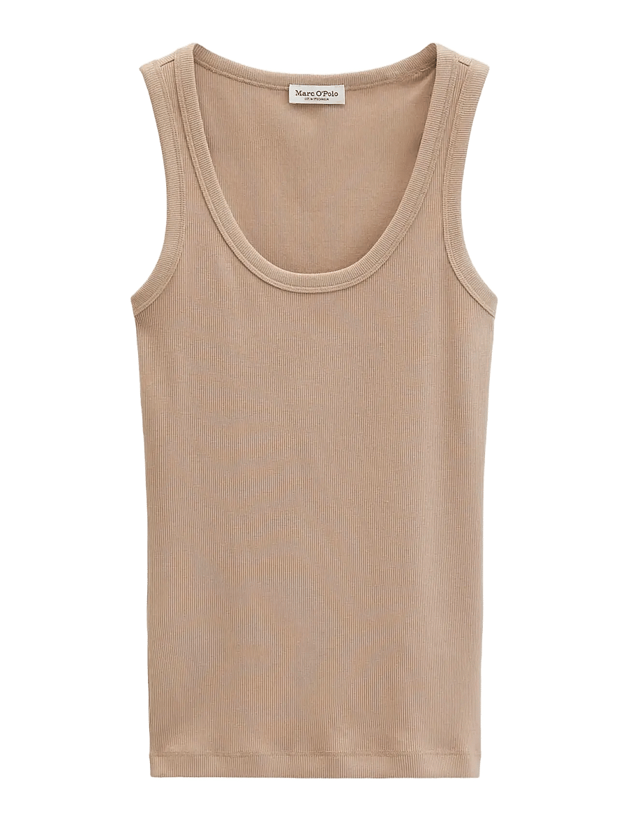Marc O'Polo - Jersey T-Shirts Sleeveless - strikveste - sandpaper - 1